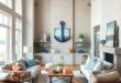 24 Coastal Living Rooms: Embrace Nautical Decor for a Fresh Seaside Vibe