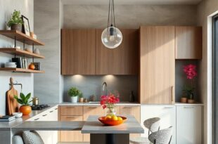 27 Creative Ideas for Small Kitchens Featuring Stylish Breakfast Bars