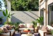 25 Stylish Patio Furniture Sets Featuring Versatile Modular Ottomans for Ultimate Comfort