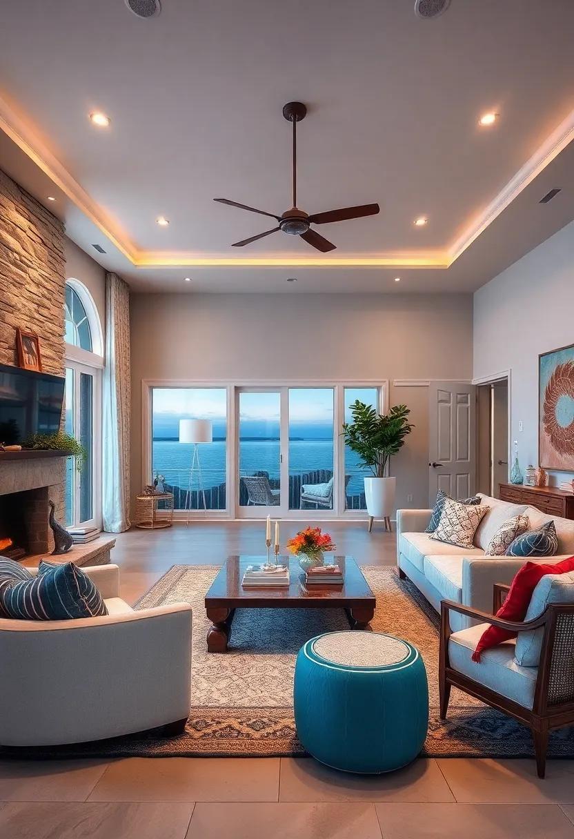 Weathered Finishes: Choose furniture⁣ with a weathered or distressed ⁢finish to ⁤mimic the look of sun-bleached beachside furniture