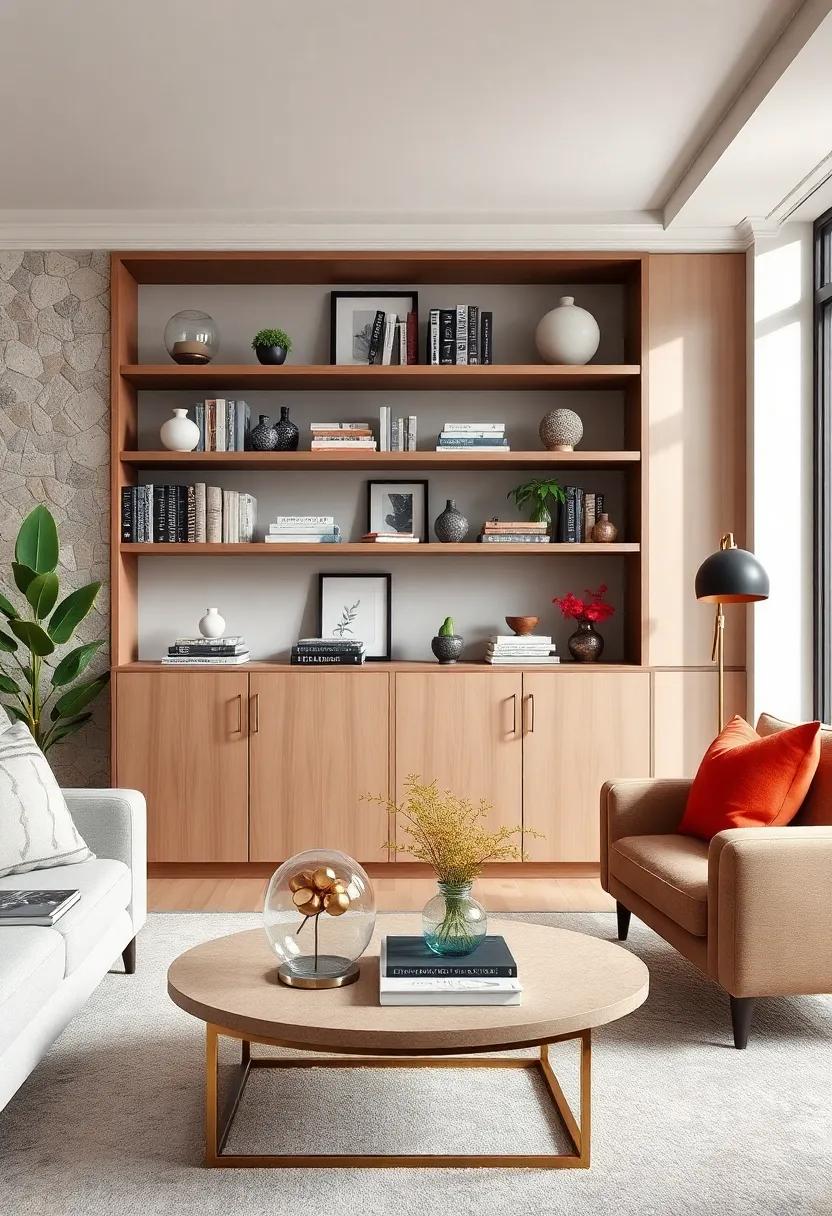 Chic Glass Bookends: Add a touch of elegance to your shelves with sleek glass ⁣bookends that not only hold⁣ your ​books‌ in⁤ place but also double as decorative sculptures