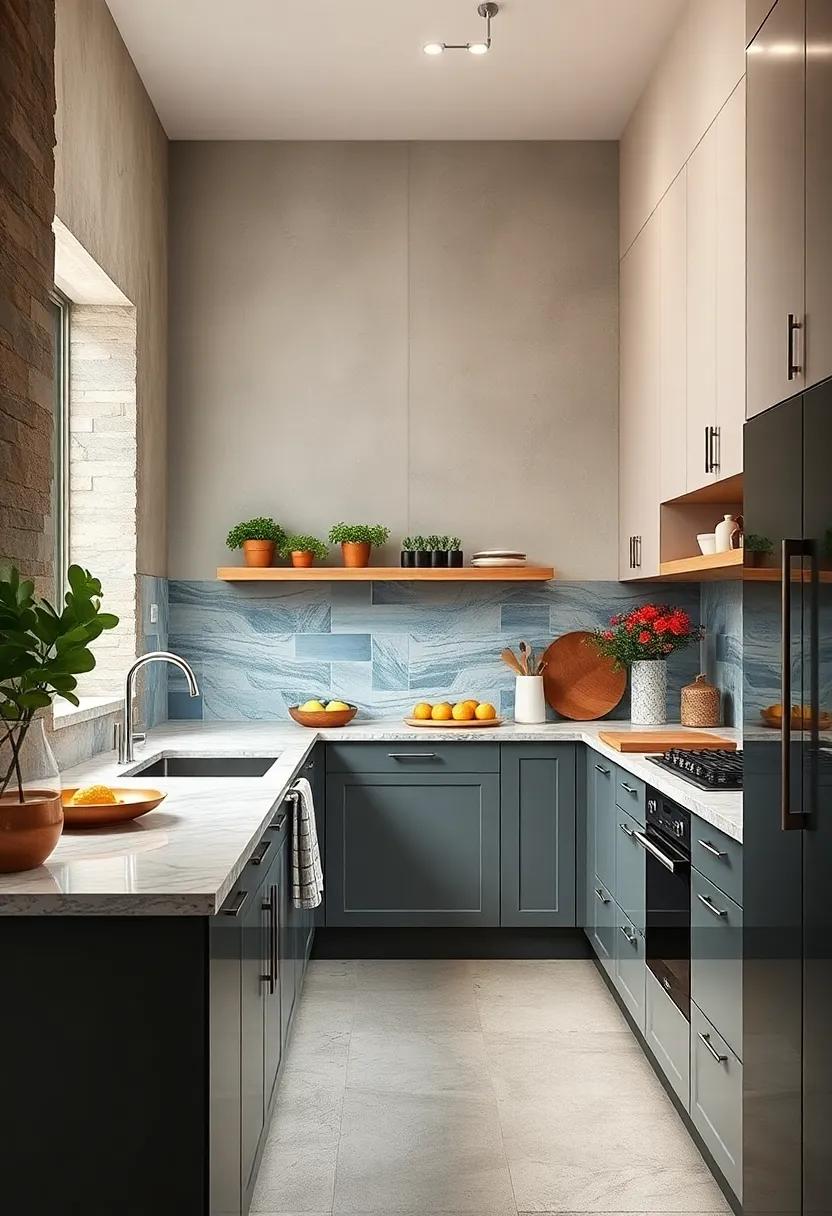 Color Pop: add a splash of color‍ with brightly painted cabinets or a bold‍ backsplash to ⁣energize your kitchen