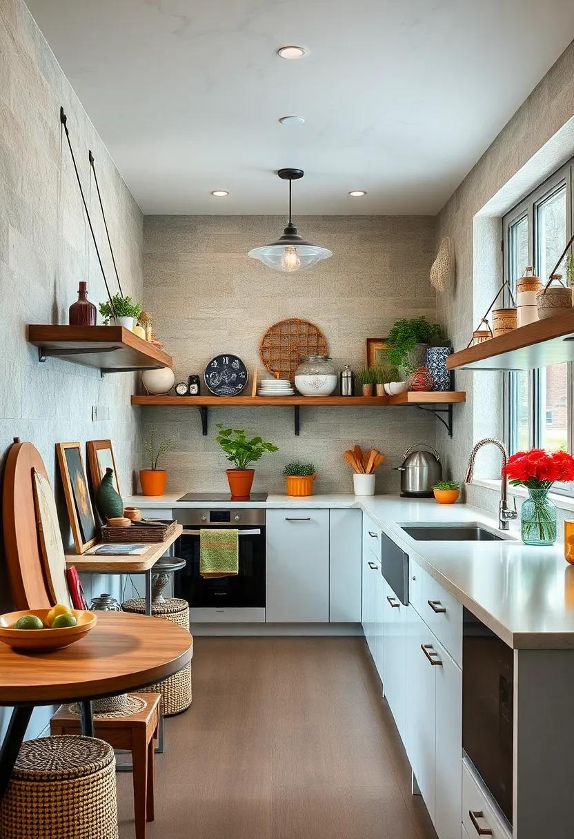 Personal Touches: Display family heirlooms‌ or DIY ⁣projects ⁣to‌ add warmth and individuality to ‍your galley kitchen