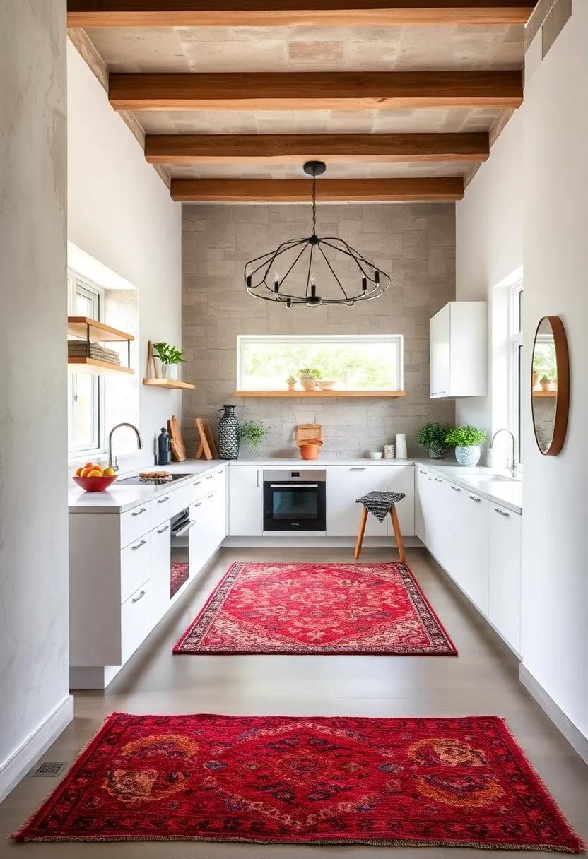 Stylish Rugs: ⁣Use colorful ⁢or textured​ rugs⁢ to​ add ⁢comfort and style‍ underfoot, making the space inviting