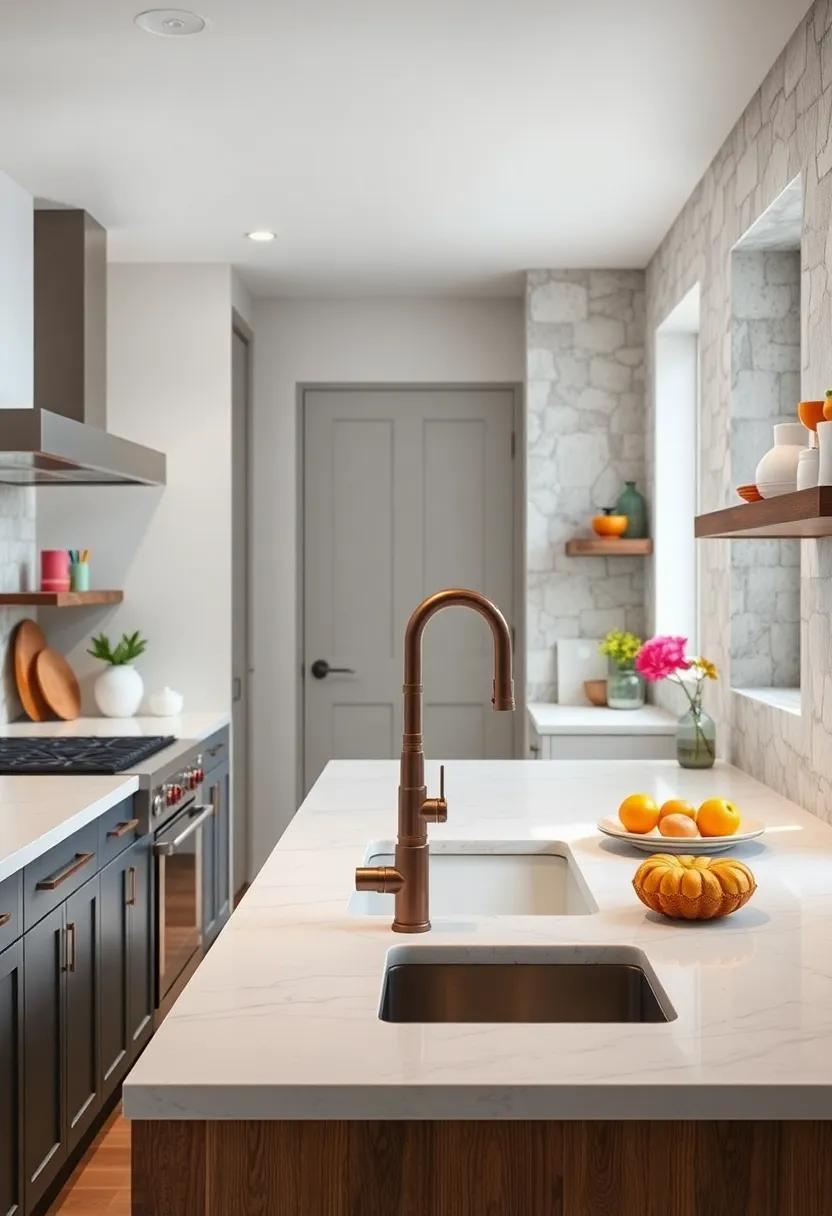 Unique ‍Faucet: Upgrade to an artisan or‌ vintage faucet⁣ that ​serves‌ as a ⁤functional work of art in your kitchen