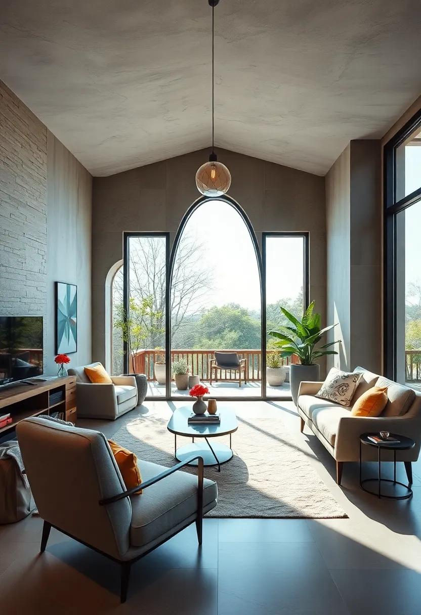 Artistic​ Light: This office ‍features large, custom artful windows that not only let in light but also act as a‍ unique focal point, inspiring creativity and innovation