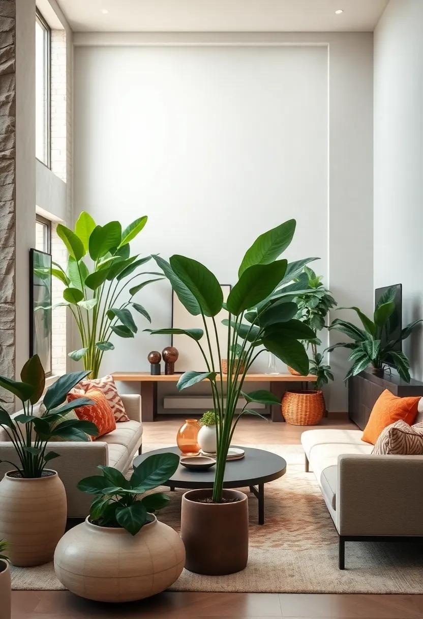 Fiddle Leaf Fig - Known for its‍ large, dramatic leaves, the Fiddle Leaf Fig ⁣adds an instant standout element to any room while purifying the air