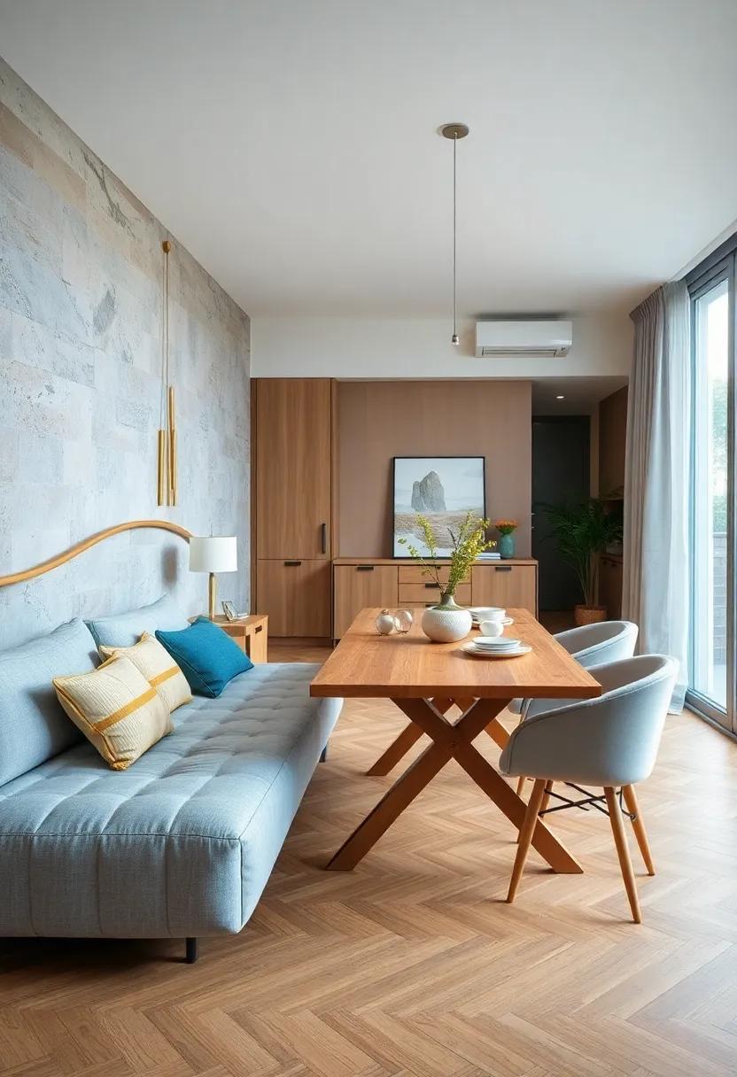 Extendable Dining Table:⁢ In ⁤small studio apartments, look for a dining table that can shrink or expand based on gatherings or daily needs