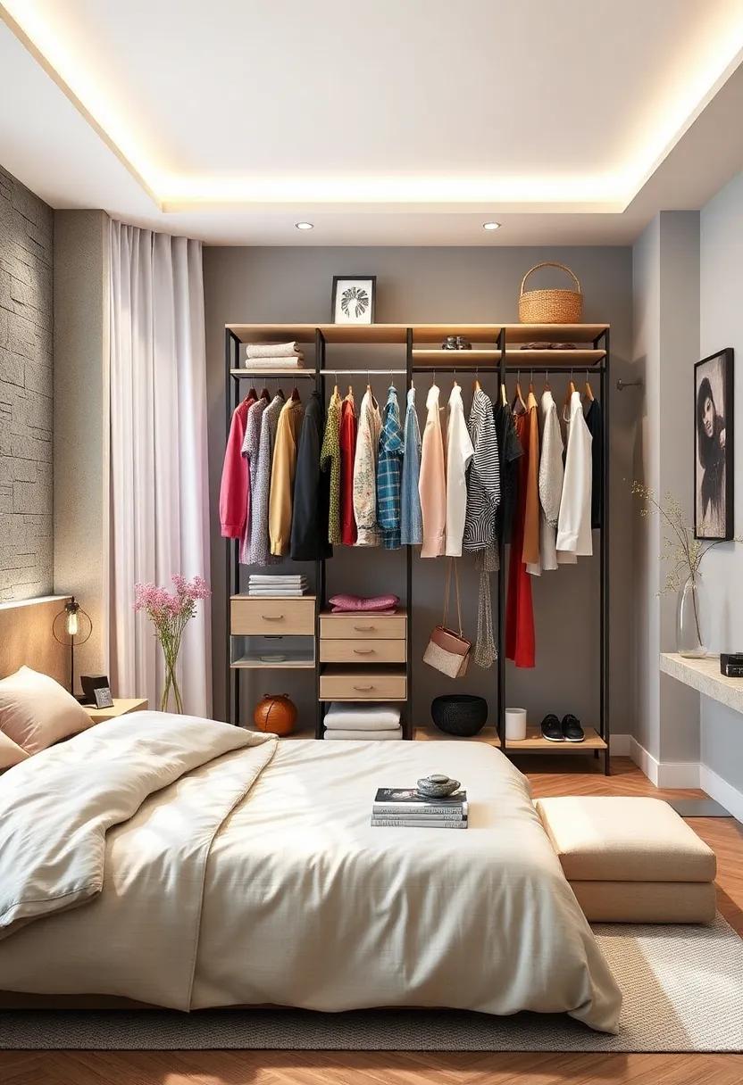 Multi-Compartment Clothing Rack: Keep your clothing organized and easily accessible with a⁤ stylish,multifaceted clothes rack