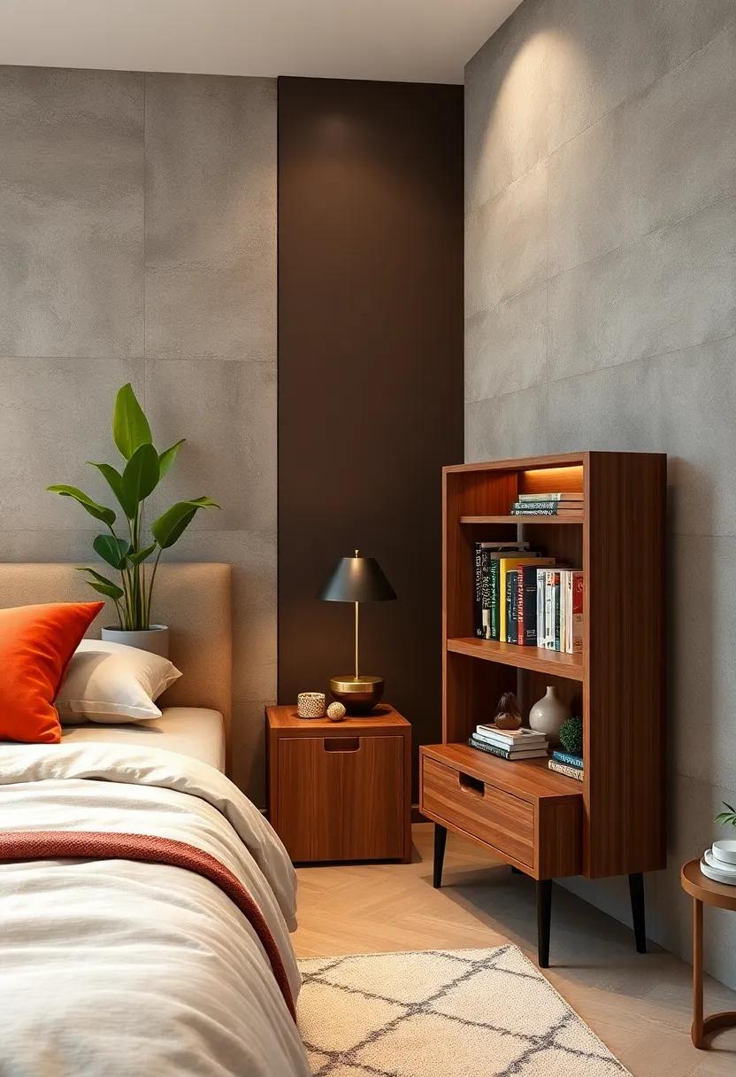 Nightstand with bookshelf: Maximize ⁣functionality ​with a nightstand⁢ that includes shelves for books and personal items