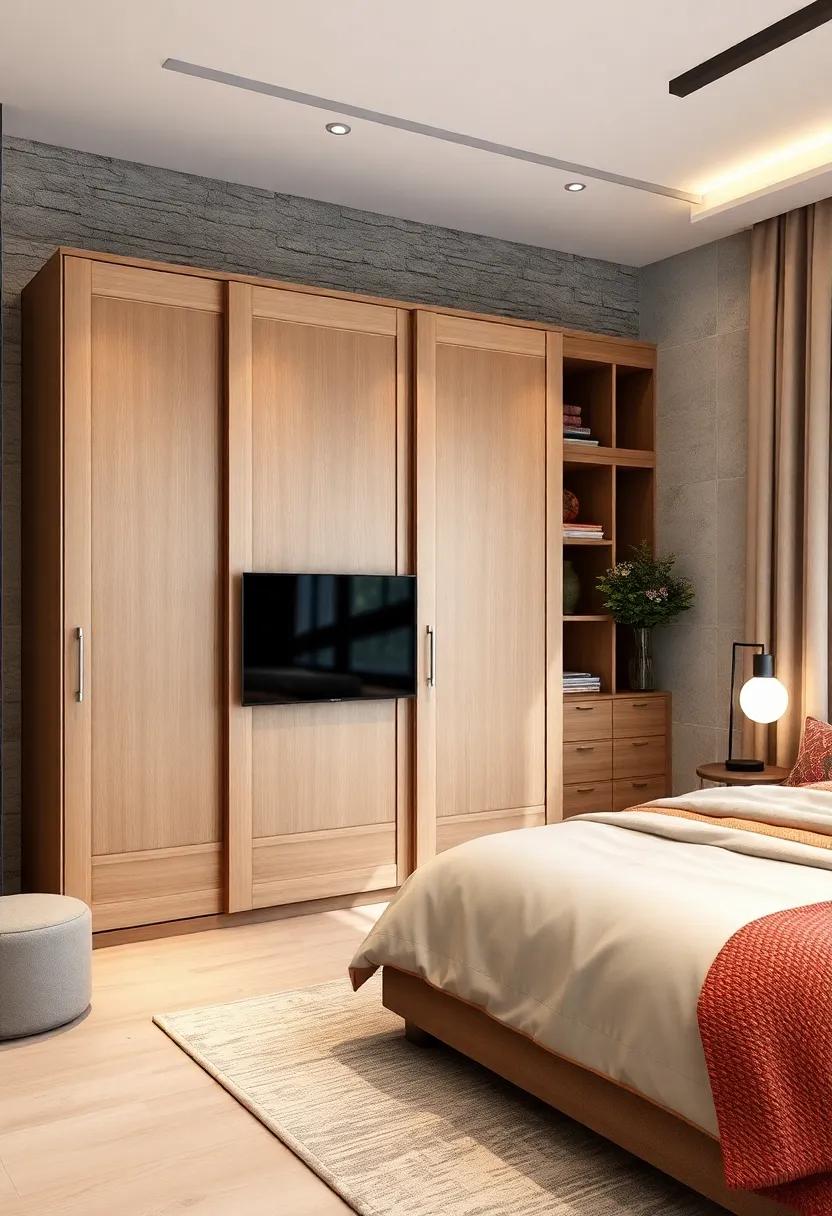 Sliding Door Wardrobe: Maximize your ‌storage without the⁤ need for swinging doors, perfect for tight spaces and small bedrooms