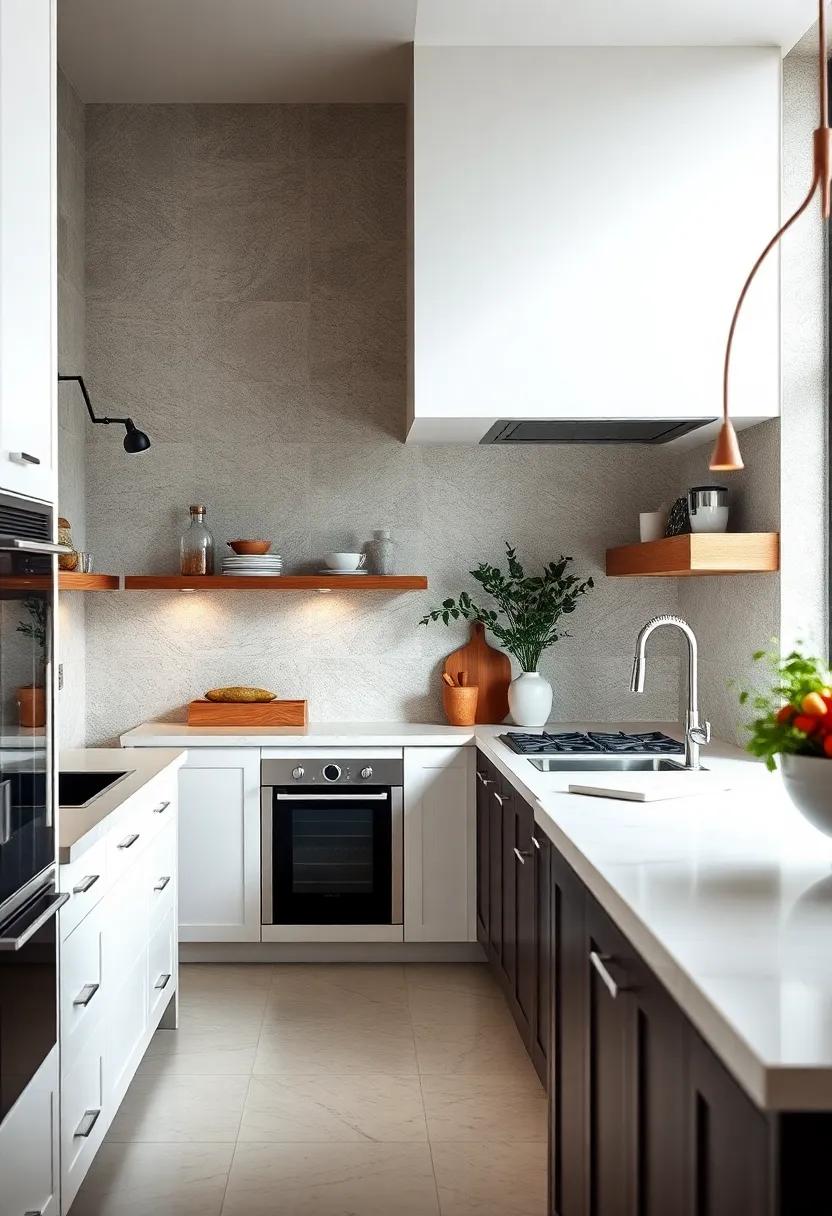 Layered Finishes: Explore the ⁢interplay of ‍matte and glossy ‌finishes in white‌ cabinets, ‌adding depth and interest to the kitchen environment