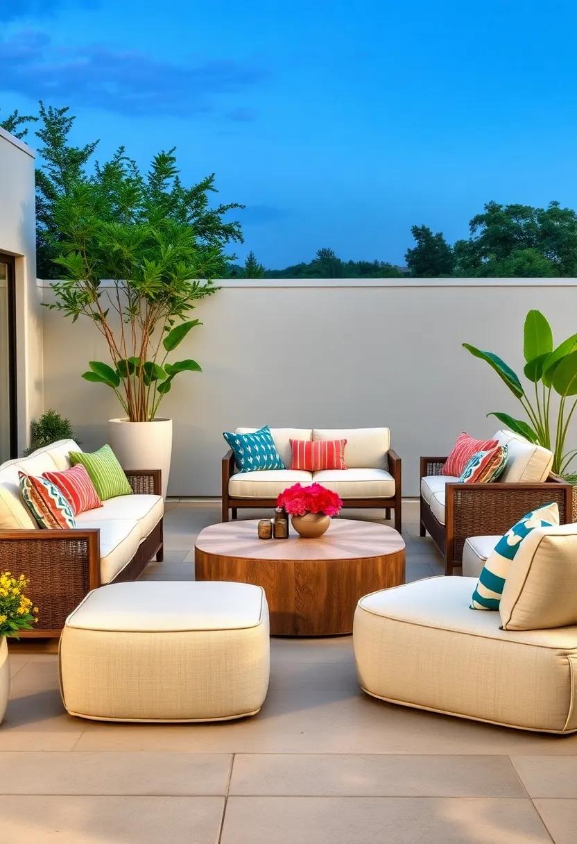 Seasonal Splendor: Discover ​a seasonal-inspired set that allows for easy reconfiguration, making your⁤ outdoor space adaptable for year-round enjoyment