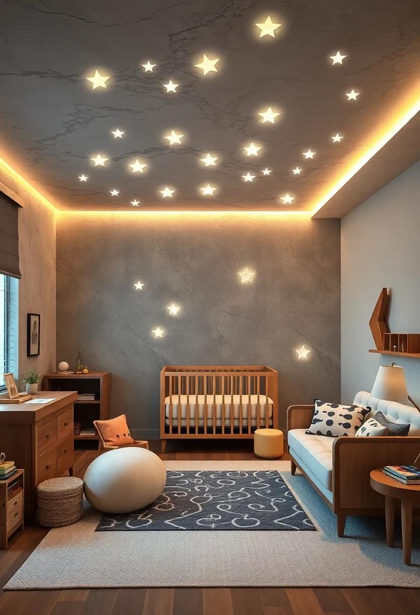 glow-in-the-Dark Stars: scatter glow-in-the-dark ‌stars‌ on the ⁤walls and ceiling to create a magical nighttime ⁢atmosphere ‍conducive ⁢to⁢ dreaming