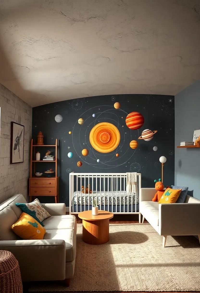 Interactive ⁢Solar System: Use decals‌ to create⁣ a peel-and-stick‍ solar system ⁤on the wall, allowing your child to learn about planets in ⁣a fun, interactive way