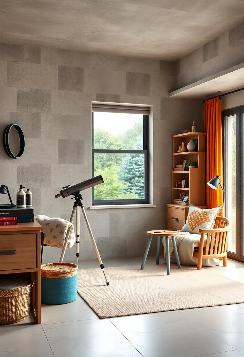 Telescope Viewing Station: Set up a small‌ telescope ⁢near the ‍window, encouraging outdoor ⁤stargazing ​and ⁤learning about astronomy