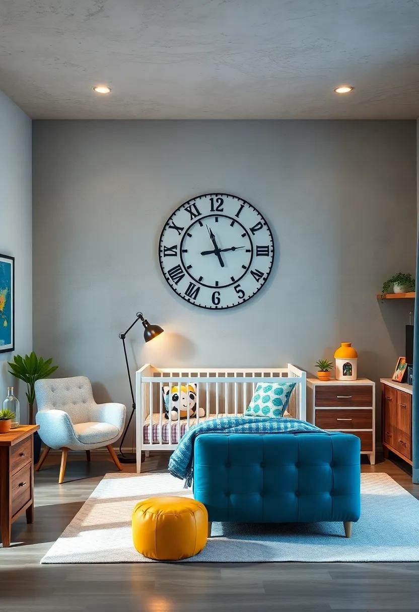 Time ⁤Zone Wall Clock: ‌Install‌ a‍ wall clock ‌that displays time zones from around⁢ the⁢ world, teaching him about different places and cultures