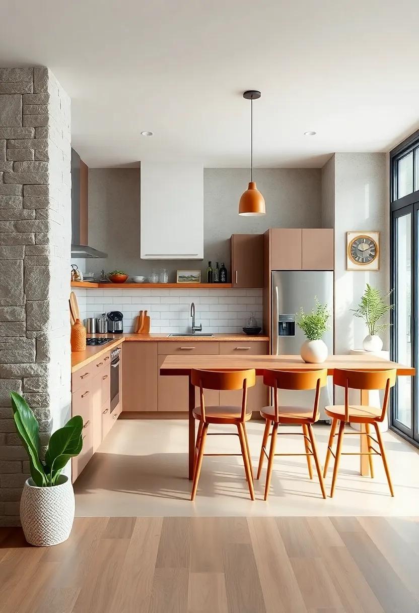 Highlight ⁢vintage charm with⁣ a retro-style breakfast ‌bar that complements your kitchen's ​design