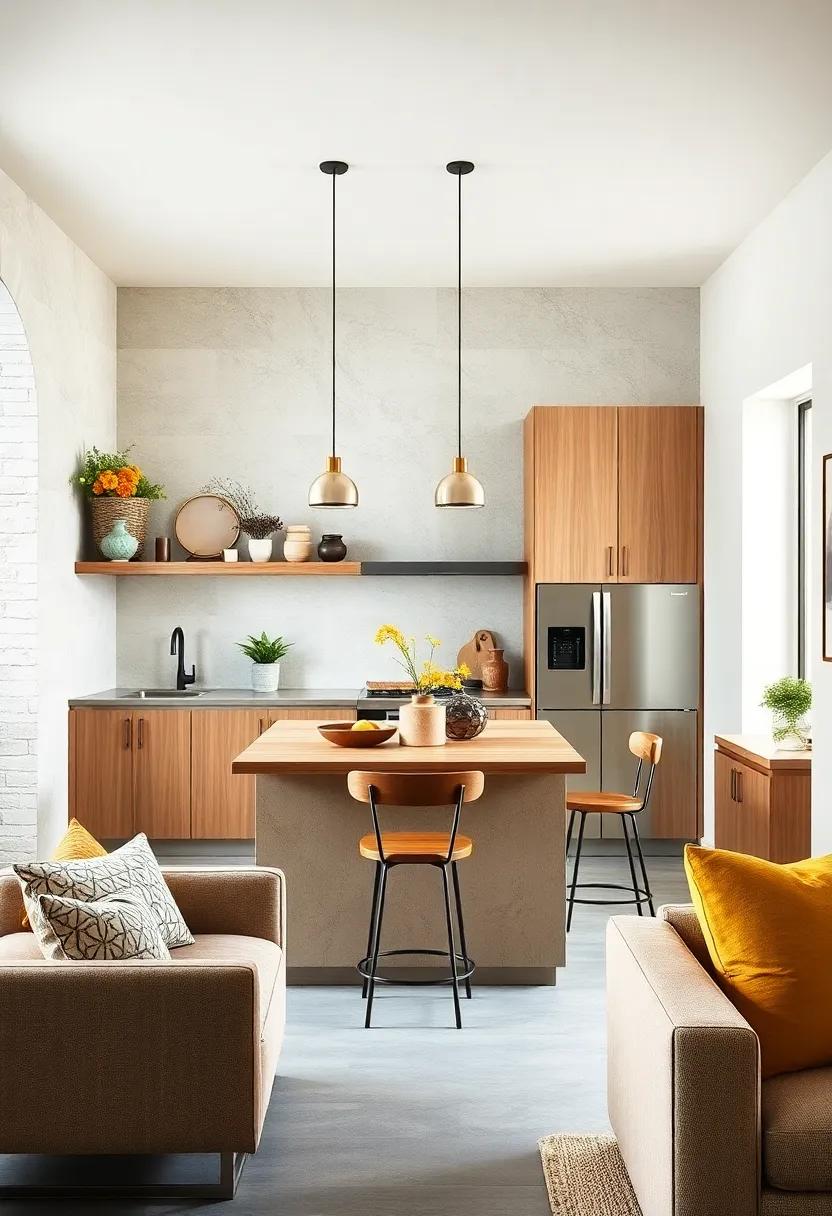 Install a ‍kitchen island with ‍an overhang for seating, ⁣creating‍ an inviting breakfast spot ​right in‍ the cooking space