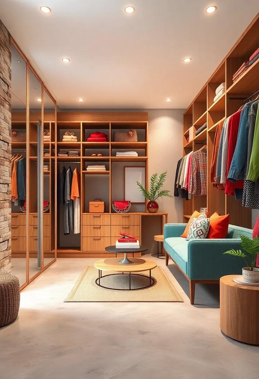 Colorful Accents: Pop some​ color into your wardrobe with⁤ vibrant decor and​ accessories that reflect your personality
