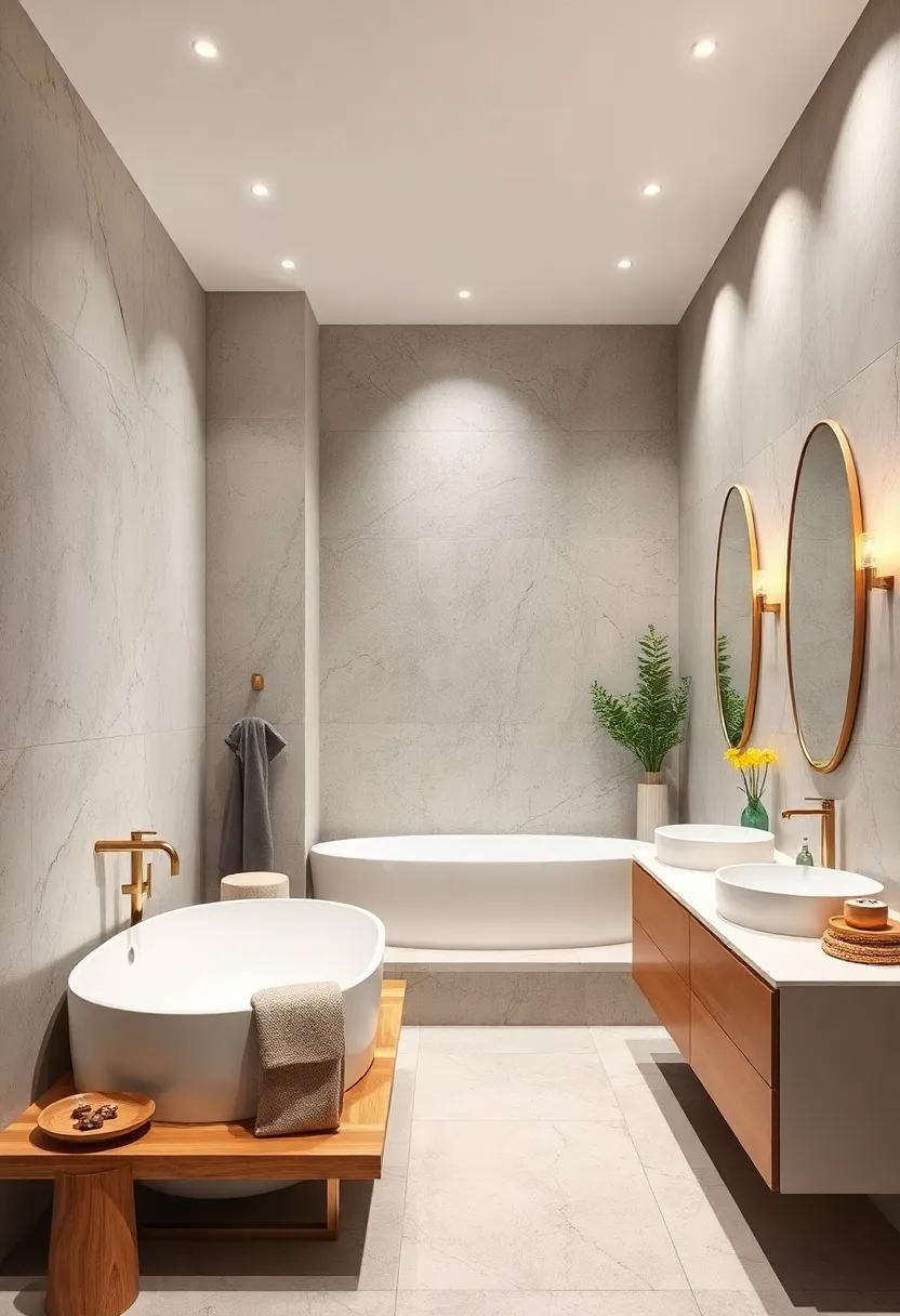 Flexible Storage⁣ Solutions: Use attractive storage options to organize toiletries and spa supplies while maintaining a seamless aesthetic