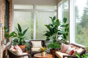 22 Charming Ways to Transform Your Small Screened Porch with Outdoor Plants