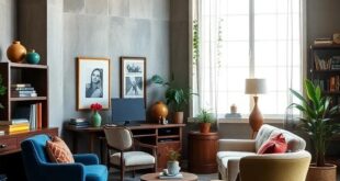 29 Unique Elements for Crafting a Vintage Eclectic Office Design You’ll Love