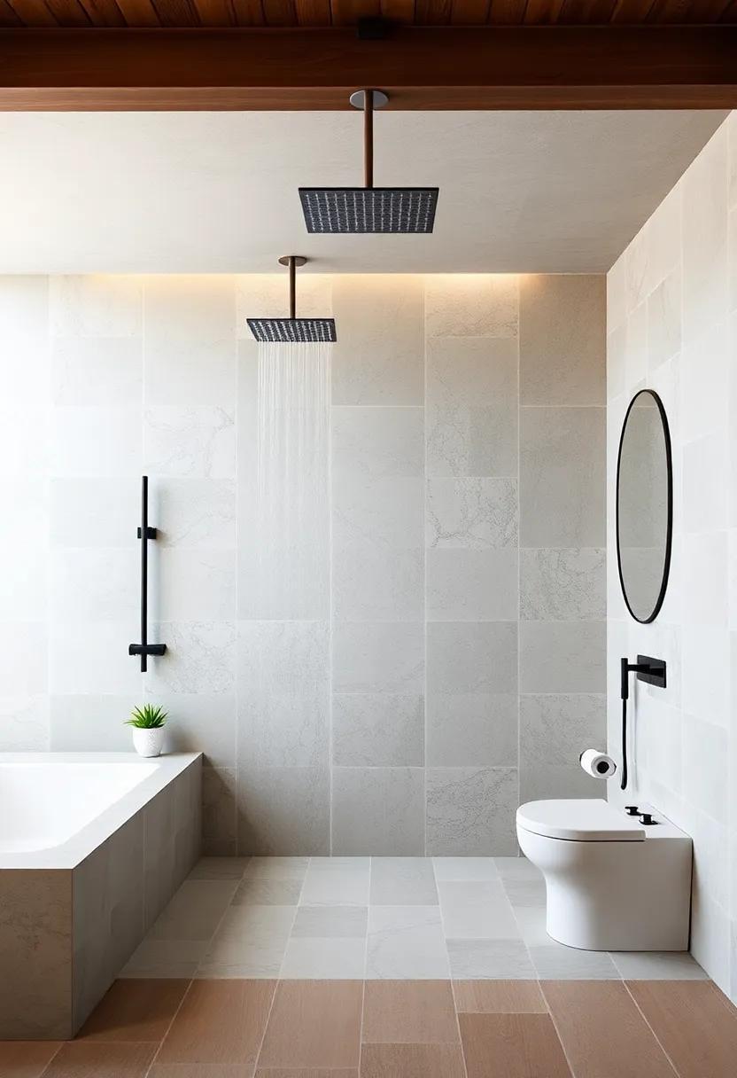 27 Creative Ideas for Stunning Dual Showerhead Bathroom Designs You’ll Love
