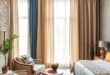 29 Inspiring Bedroom Curtain Ideas Using Vintage Fabrics for Timeless Charm