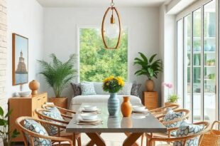 29 Refreshing Ideas for Summer-Inspired Dining Room Styling to Brighten Your Home
