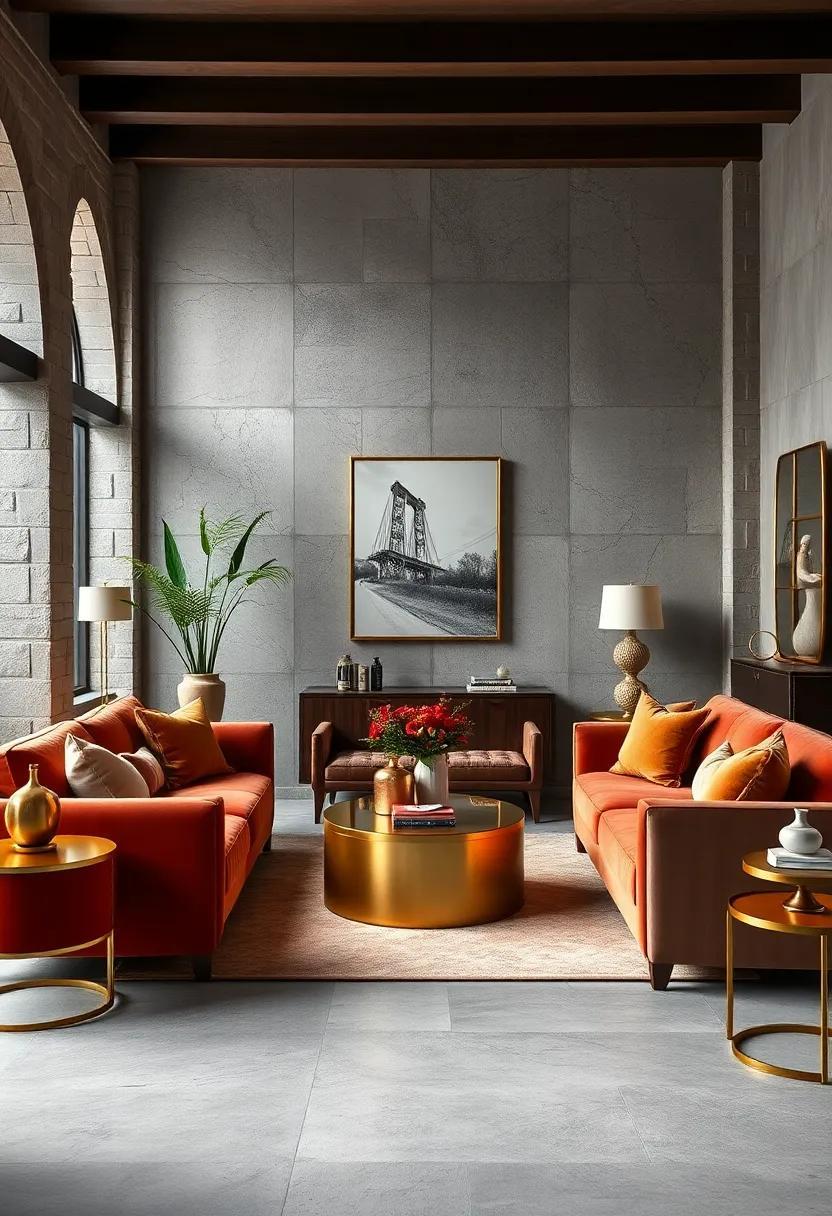 25 Stunning Ways to Combine Gold Accents with Luxurious Velvet Furniture