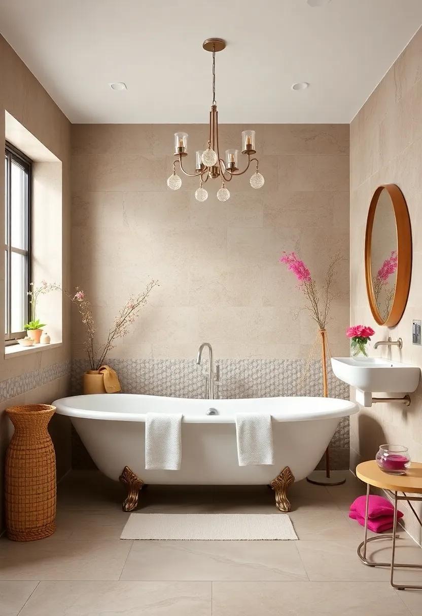 25 Grandmillennial Bathrooms with Clawfoot Tubs That Redefine Retro Elegance