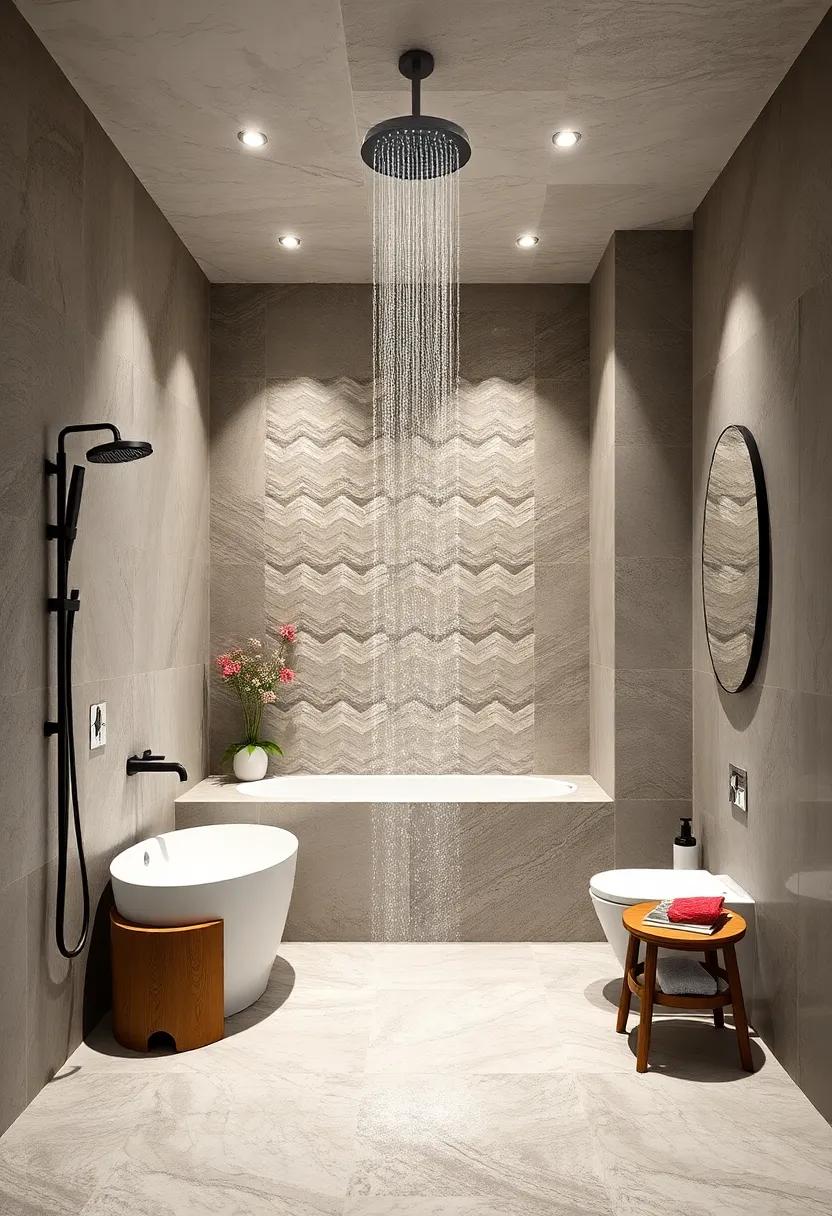 Embrace Elegance: Create a spa-like atmosphere with a rain showerhead paired ‍with a handheld ‍spray⁤ for​ a luxurious​ experience