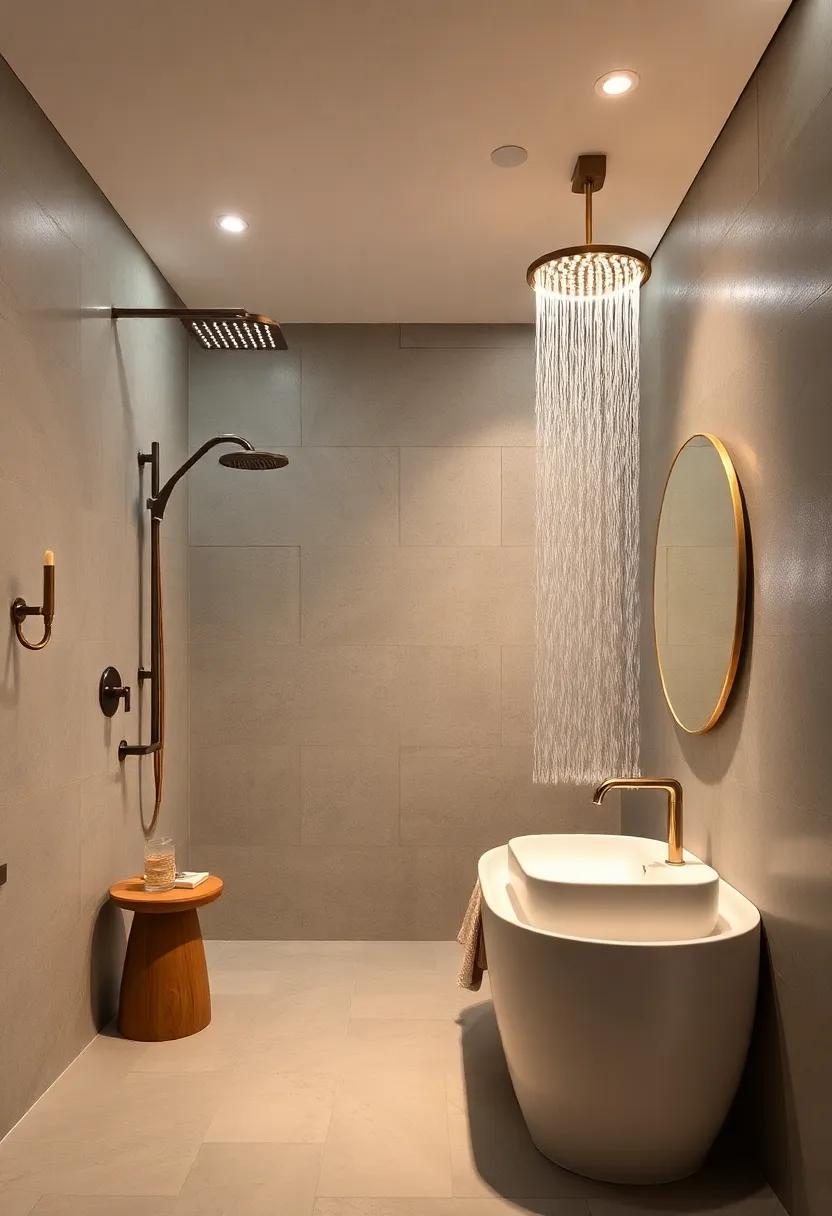 Layered Lighting: Use⁣ layered lighting ⁢to enhance the experience of your dual showerheads, creating a⁣ relaxing ambiance during your showers