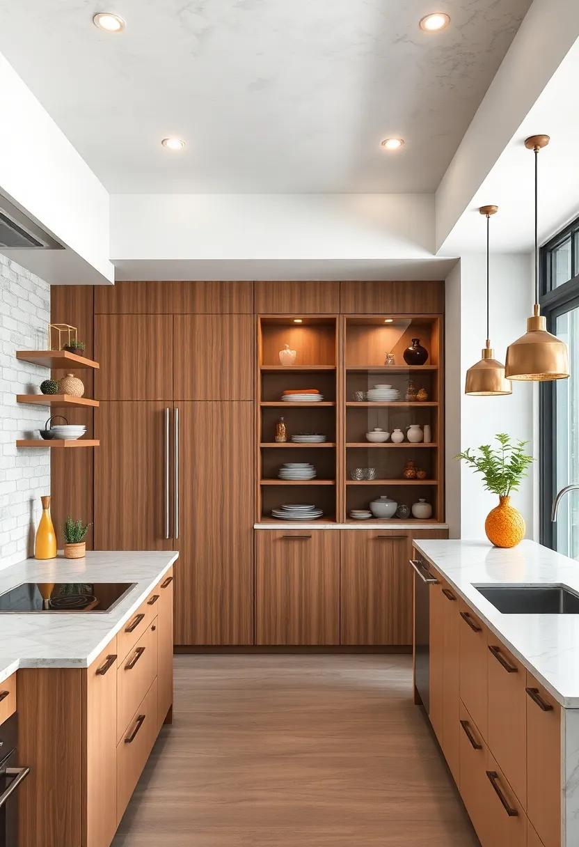 Create ⁢a Functional Pantry: Integrate a walk-in pantry or ⁣stylish ​cabinets to‍ keep ‌food organized while ⁣maintaining a minimalist look