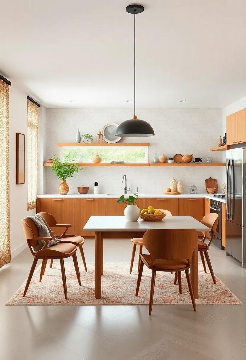 Incorporate Vintage Textiles: ​Use classic textiles in your curtains or table⁣ linens that⁣ reflect mid-century designs,such as bold patterns and⁢ organic shapes