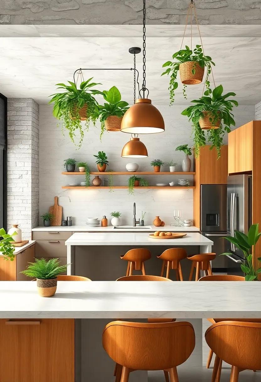 Make Room for Plants: ⁣Incorporate ​potted plants or hanging greenery‌ to⁣ bring​ lively elements ‌into your ⁤kitchen while​ enhancing air quality