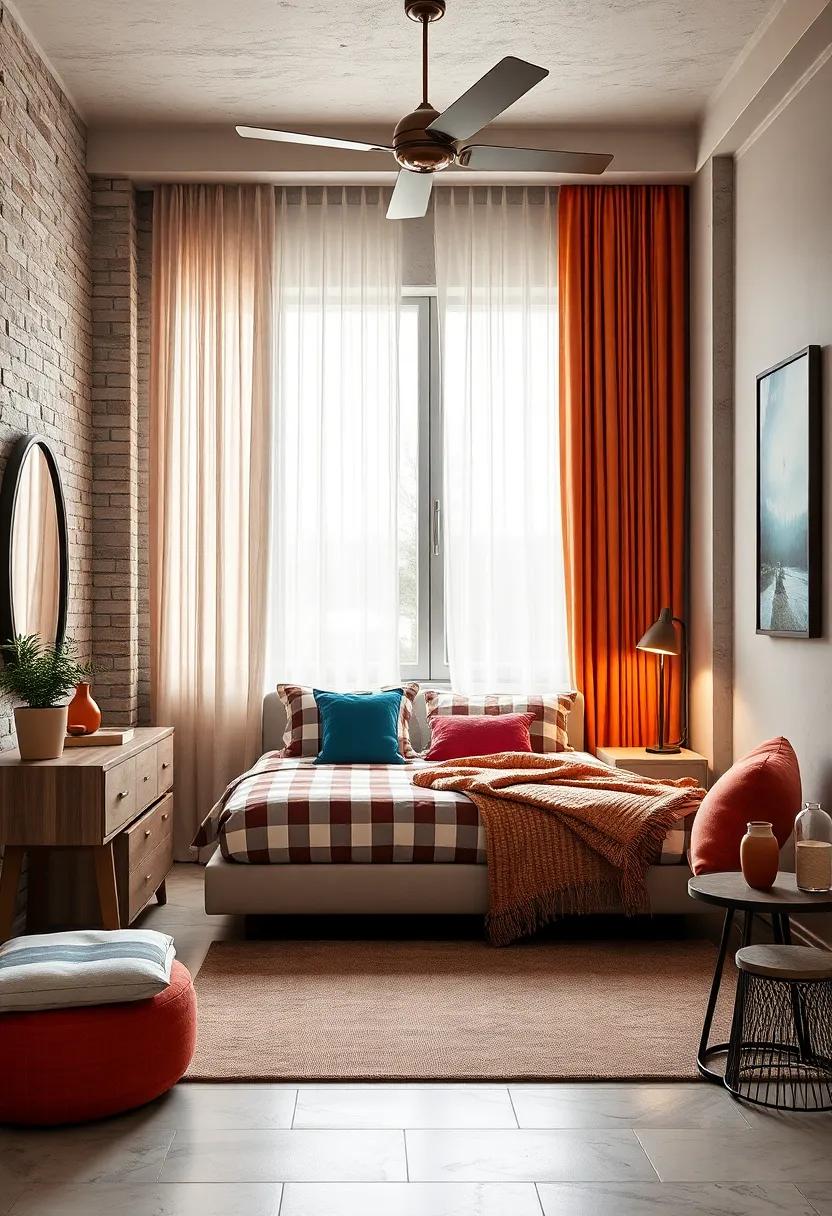Classic ⁣text Tiles: ⁤Add a⁢ pop of ​nostalgia with retro-inspired fabric, ⁢such‍ as checkered⁤ or bold stripe patterns,⁤ for cushions or curtains