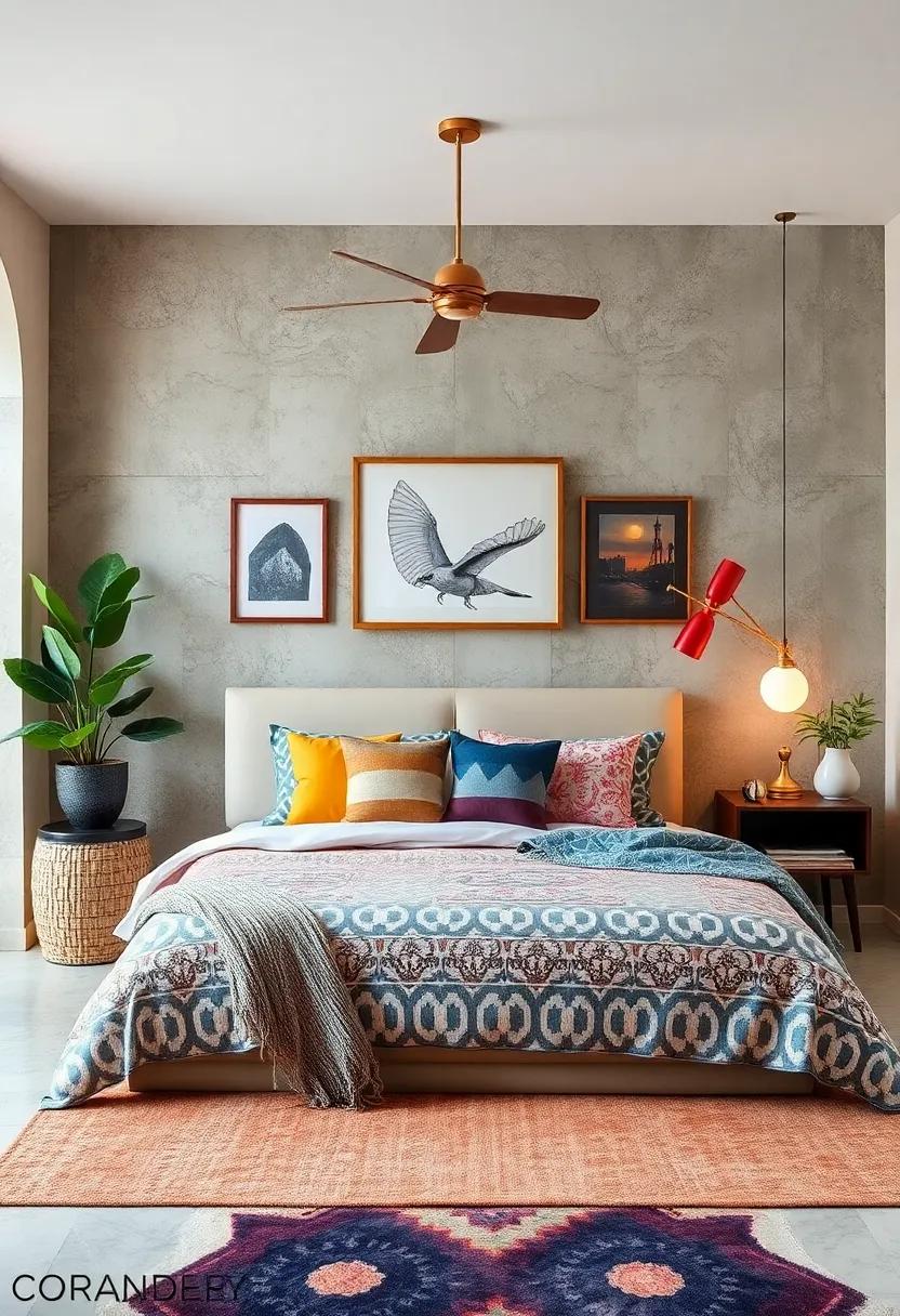Eclectic‍ Bedding:​ Mix and match patterns and colors for⁤ bedding that captures ‌the essence of various⁢ retro⁣ decades in a‍ fun way