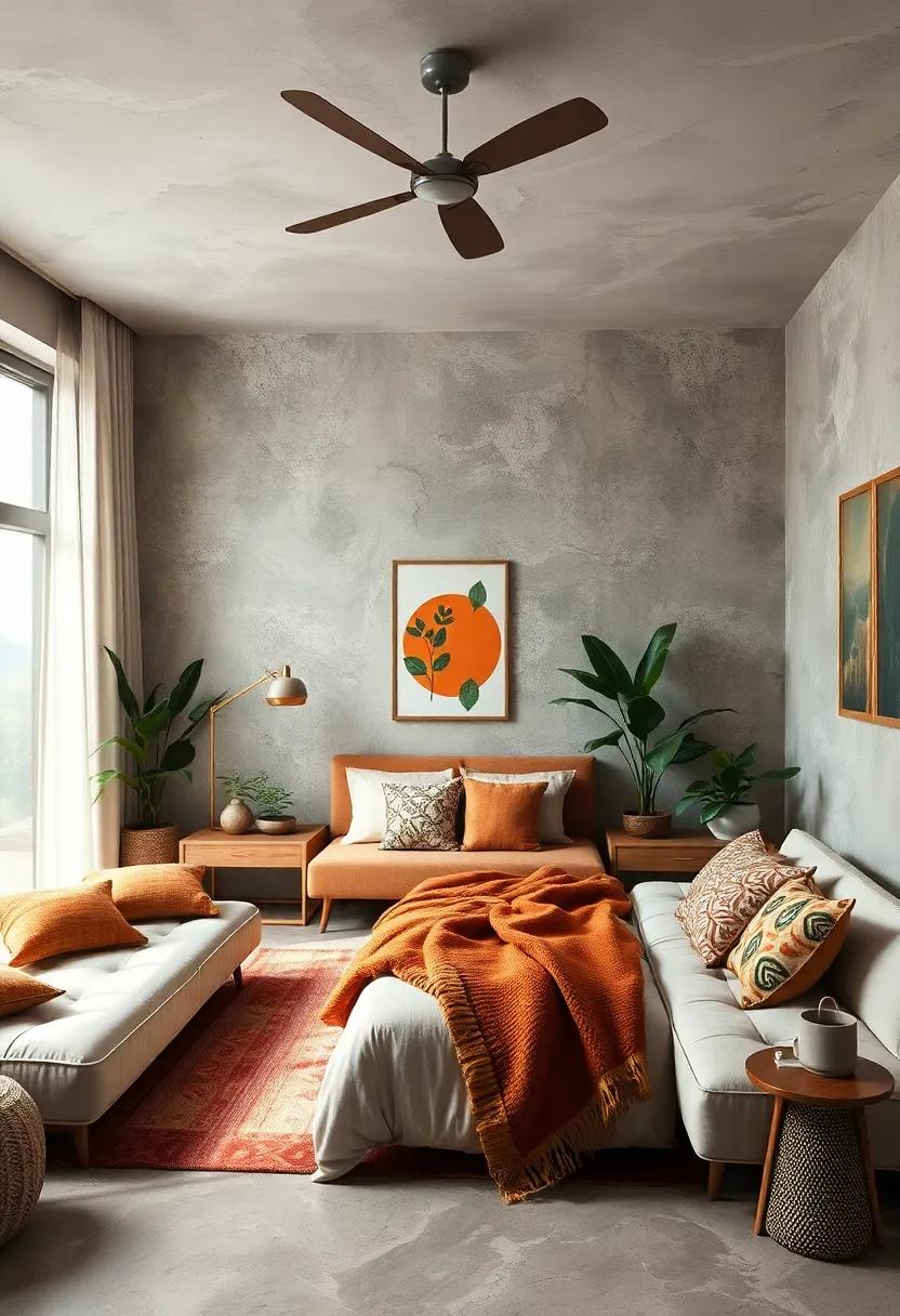 Nature-inspired⁤ Elements: Bring in houseplants or botanical prints that reflect the organic aesthetic of ⁢the 70s ⁢and 80s