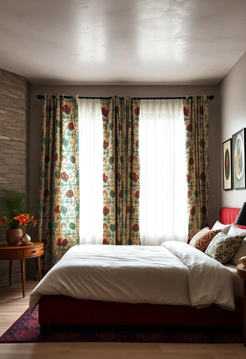 Quirky Curtains: Select bold prints ⁤or ​whimsical designs that contribute character and a playful vibe to your window​ treatments