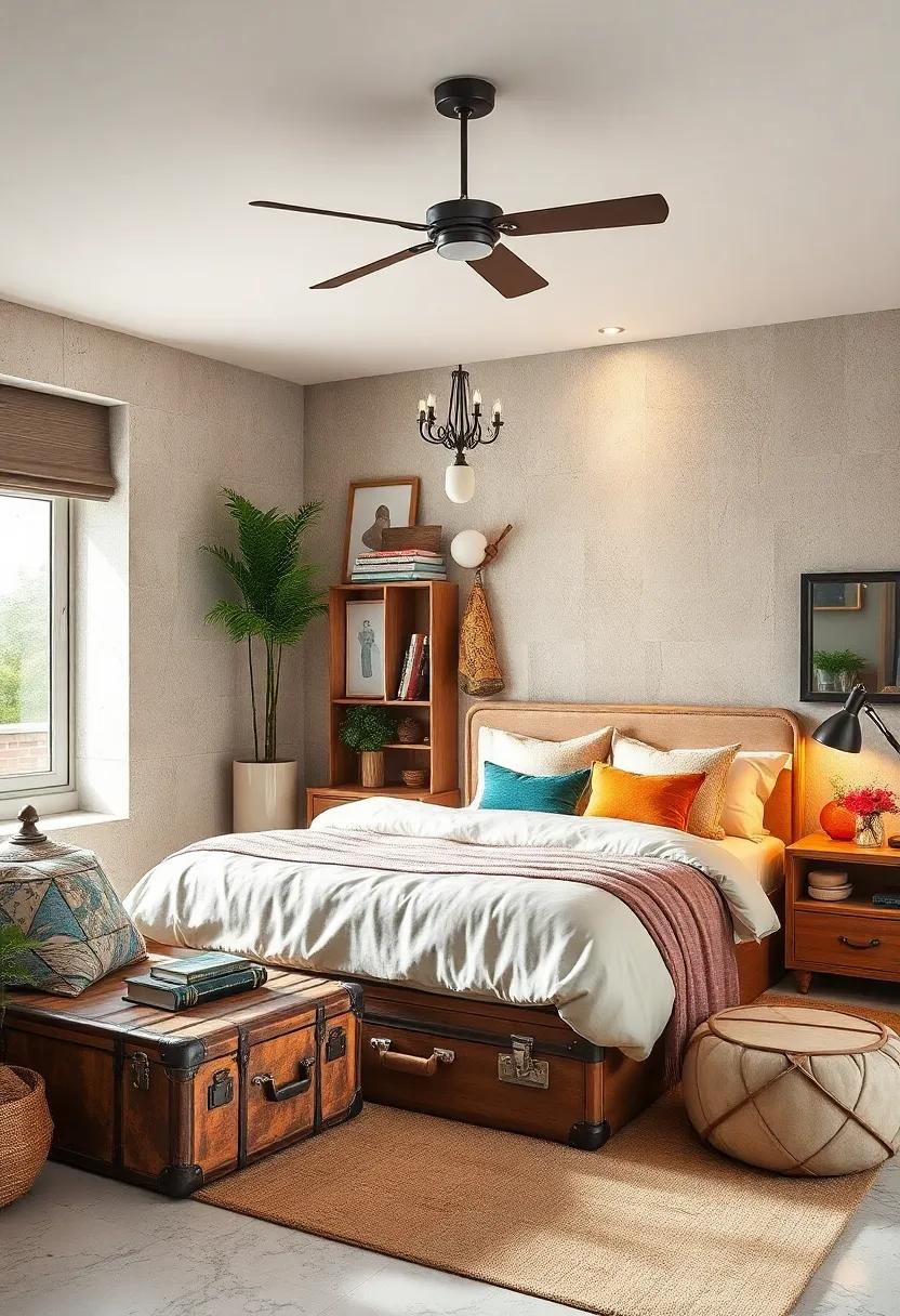 Repurposed Items: Turn vintage suitcases or crates‍ into ‍creative ​storage solutions⁣ that ‍embody both style⁤ and functionality