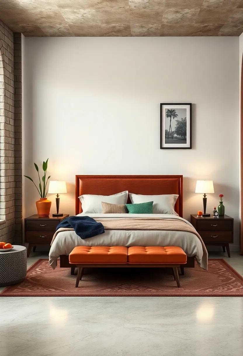 Unique Nightstands: Find vintage⁤ end tables or ‍dressers with character that serve‌ as‌ ideal companions to your bed while echoing retro style