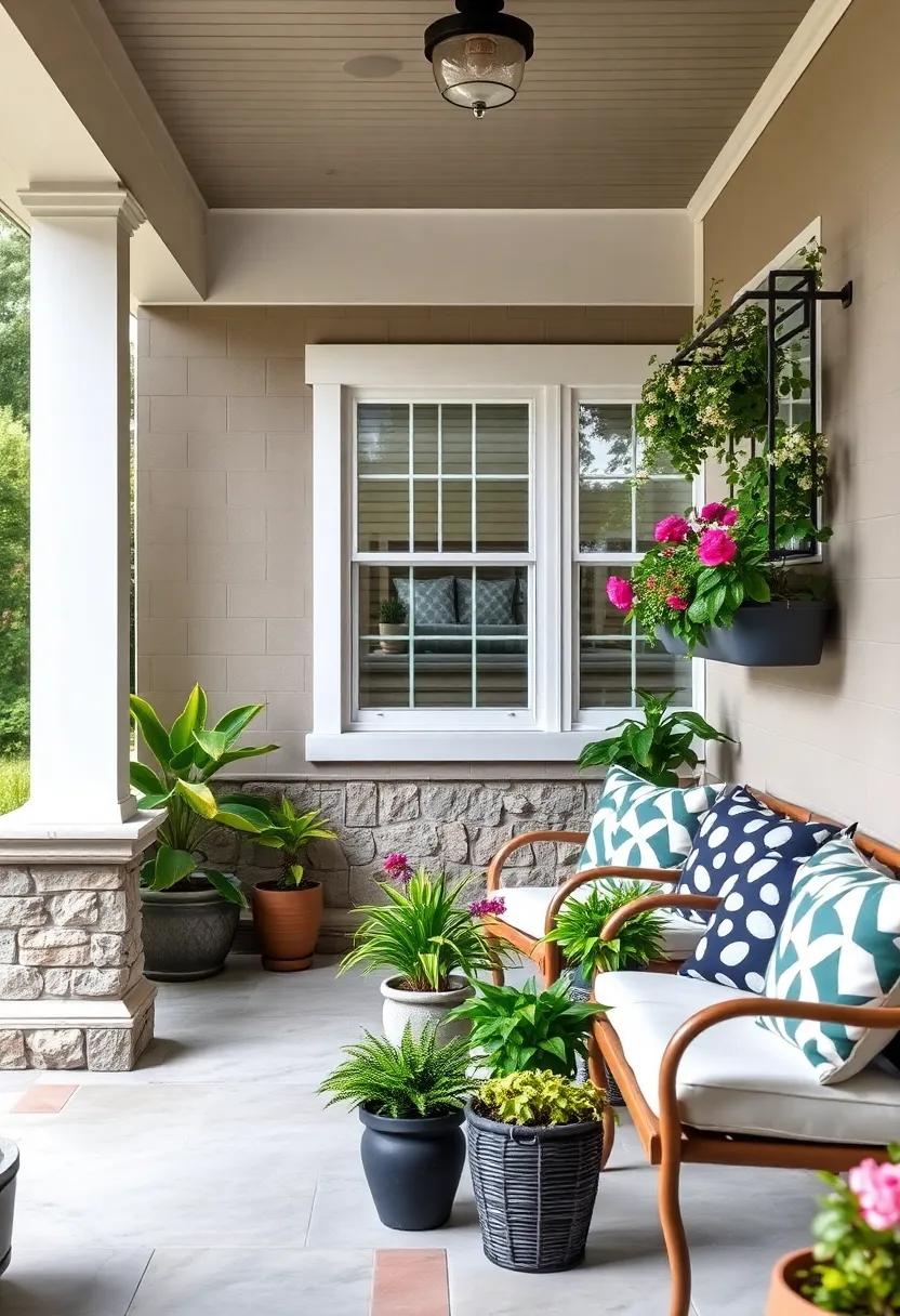 Add a Bountiful Window Box: ⁢Install a window box⁤ filled with seasonal flowers ​or trailing plants to add charm and color without⁢ taking up floor⁢ space