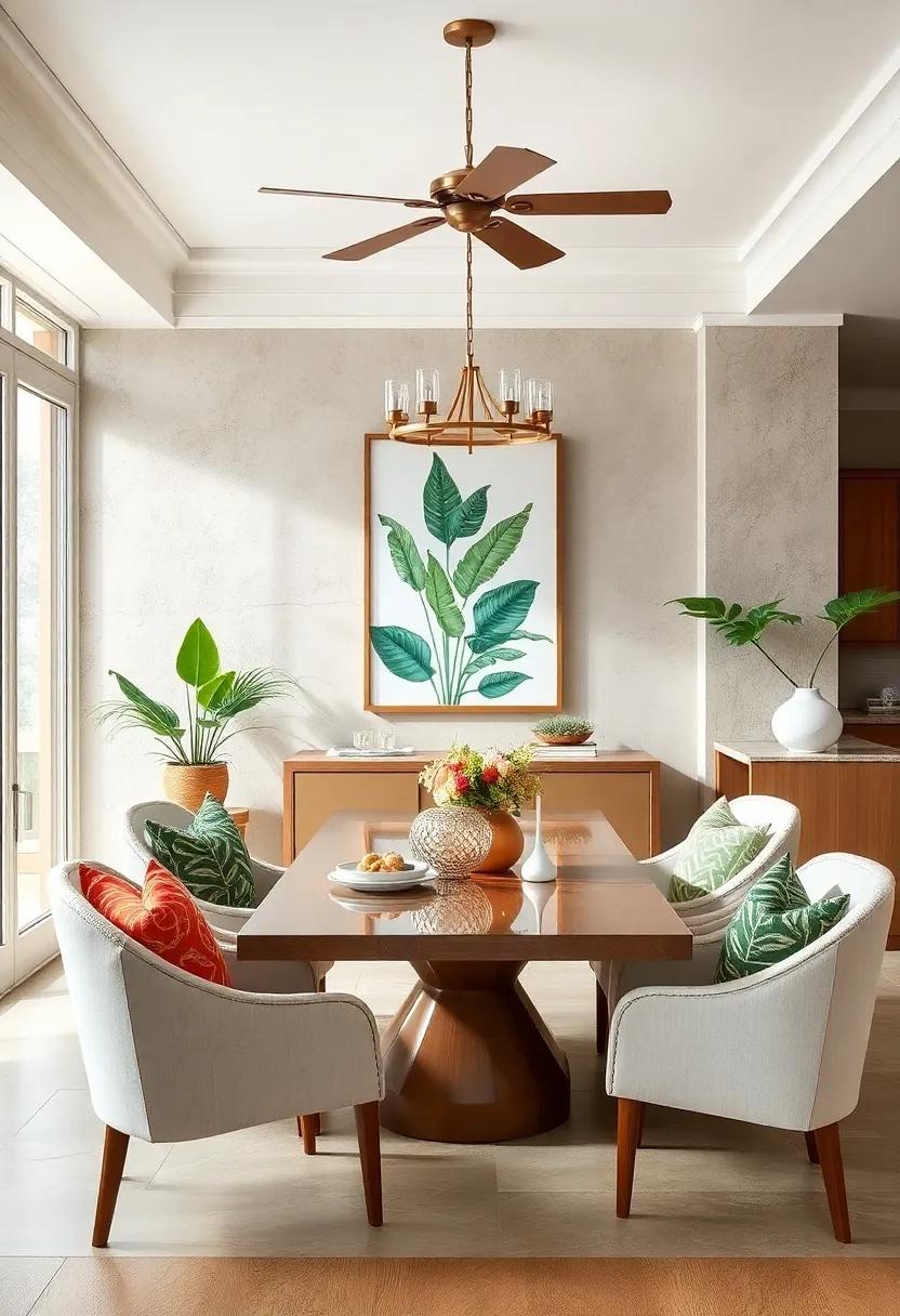 botanical ‍prints:⁤ Choose wall⁢ art that ‍features ⁣lush⁢ foliage or tropical plants to infuse a sense of greenery into your space