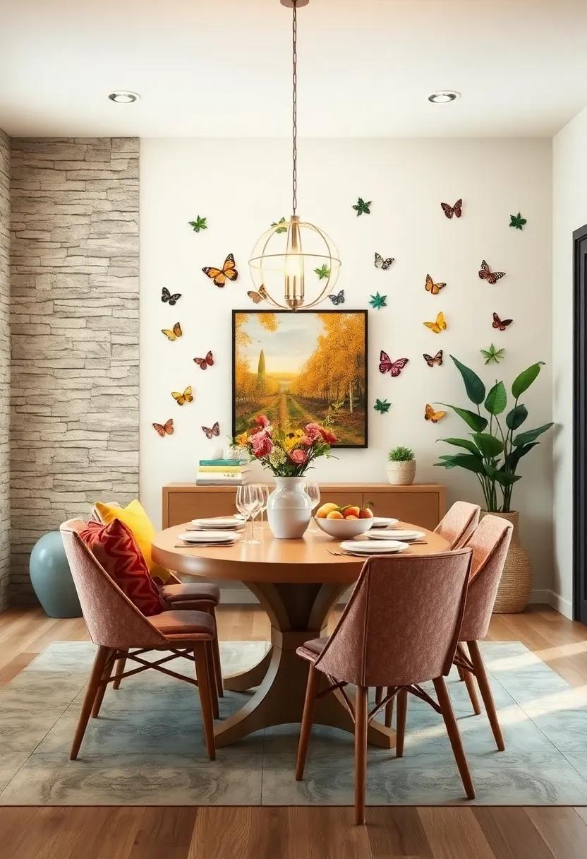 Nature-Inspired‍ Wall‌ Decals: Use ​removable wall decals featuring ⁣summer motifs ​like leaves or butterflies for a quick ⁢and ⁤fun refresh