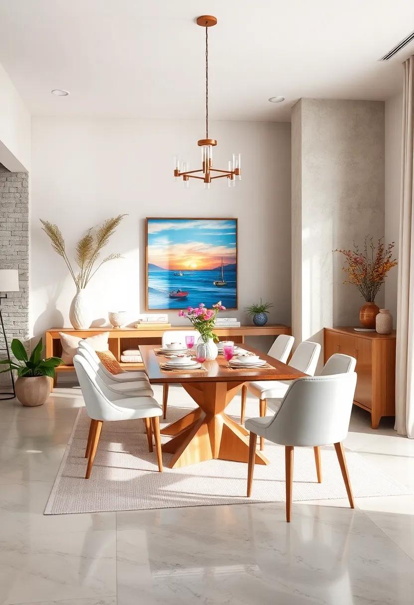 Seasonal Art: Rotate out ⁣your wall ​decor ⁤with summer-themed‌ art pieces like landscapes or beaches to keep the‌ feel ‌fresh