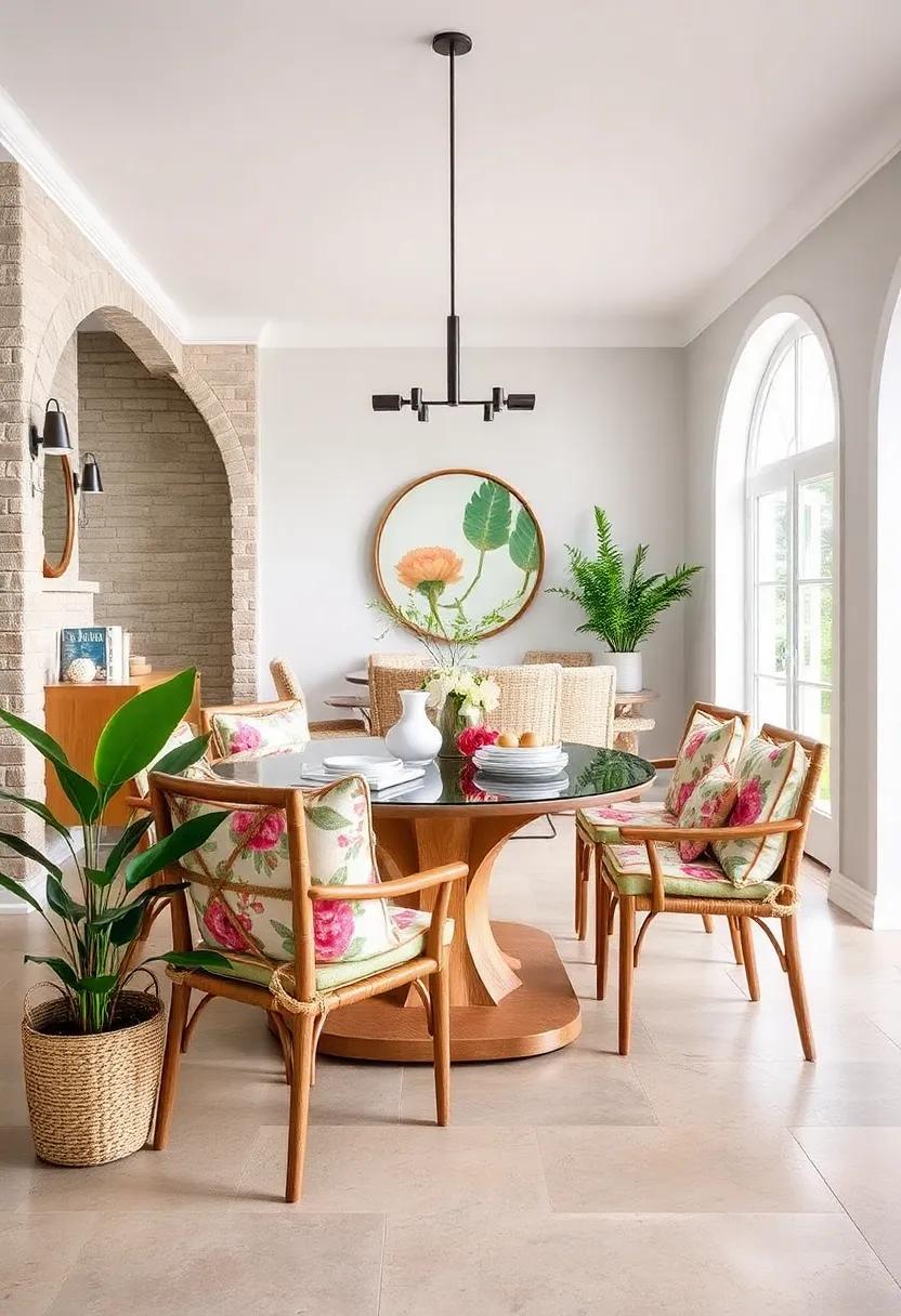 Whimsical ⁤Chair ⁢Cushions: Add seat cushions in ​fun summer-themed​ prints ⁤or ⁣bright colors for comfort and flair