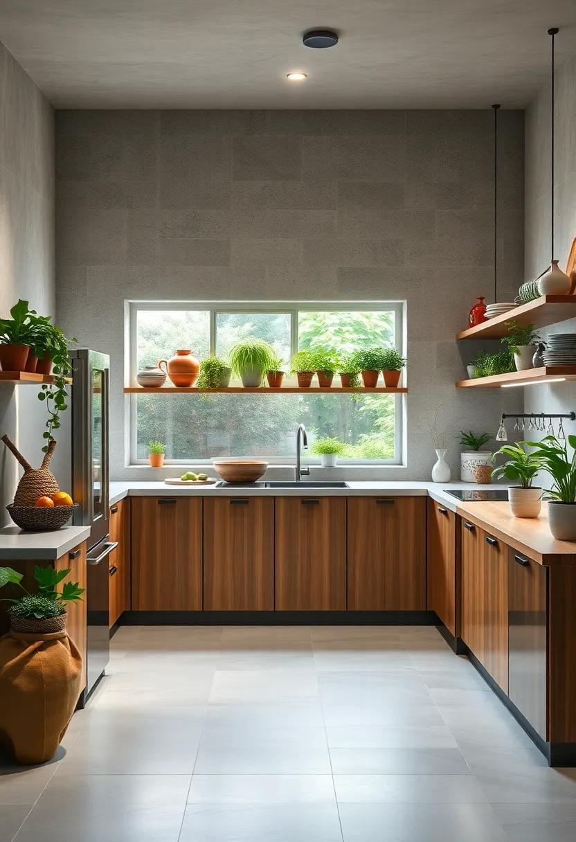 Invest in a kitchen garden⁣ setup to grow your herbs and vegetables, reducing your carbon footprint and promoting sustainability