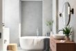 25 Stunning Two-Tone Bathroom Ideas with Chic White and Gray Combinations